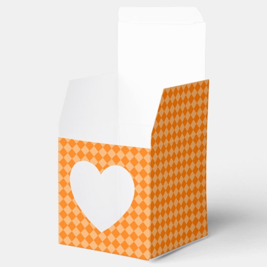 Orange Combination Diamond Pattern by STaylor Bedankdoosjes (Geopend)