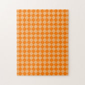 Orange Combination Diamond Pattern by STaylor Legpuzzel (Verticaal)