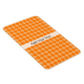 Orange Combination Diamond Pattern by STaylor Magneet (Rechterzijde)