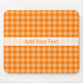 Orange Combination Diamond Pattern by STaylor Muismat (Voorkant)