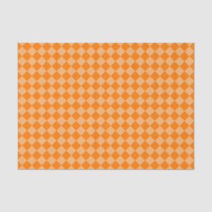 Orange Combination Diamond Pattern by STaylor Tissuepapier
