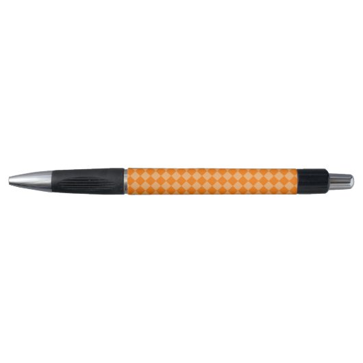 Orange Combination Diamond Pattern STaylor Pen (Voorkant)