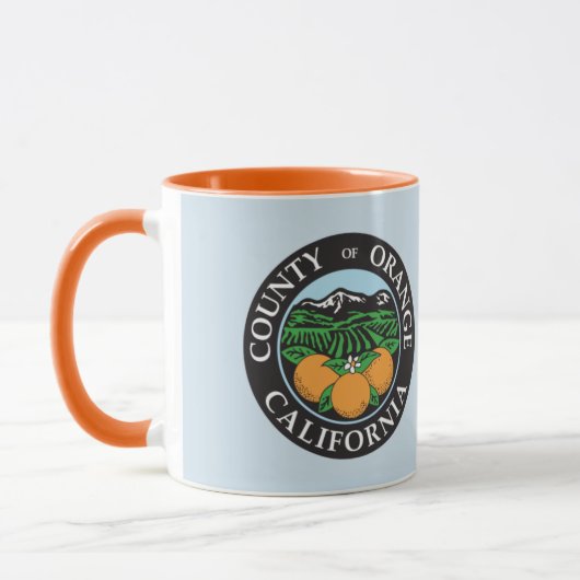 Orange County California Mug (Gauche)