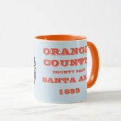 Orange County California Mug (Devant droit)