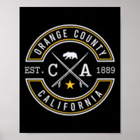 Orange County Californië Ca Retro Surfer Strand Fr