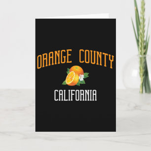 Orange County Californië Stille Oceaan Surfen Kaart