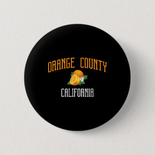 Orange County Californië Stille Oceaan Surfen Ronde Button 5,7 Cm