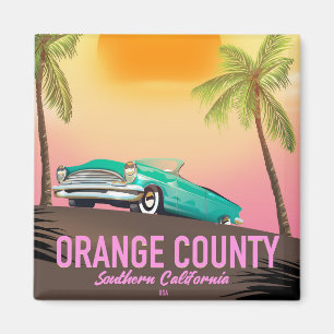 Orange County Californië VS Magneet