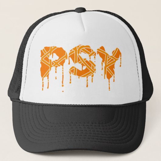 Orange de casquette de Psy (Devant)