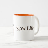 Orange de la Mug de cuisson lente (Devant droit)