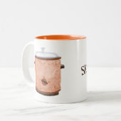 Orange de la Mug de cuisson lente (Devant gauche)