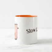 Orange de la Mug de cuisson lente (Centre)