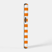 Orange de sécurité et rayures blanches (Côté droit)