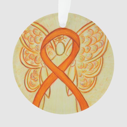 Orange de sensibilisation orange ruban Angel Custo (devant)