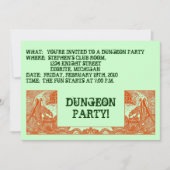 ORANGE DRAGONS DANS LES DUNGEONS ~ INVITATION DE F (Devant)