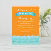 Orange En Mer Programmes De Mariage Nautique (Debout devant)