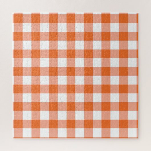 Orange En vichy Puzzle (Vertical)