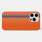 Orange et Zigzag (Verso Horizontal)