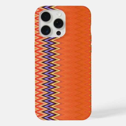 Orange et Zigzag (Verso)