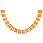 Orange | Félicitations Drapeaux de soudure avec fe (Tout)