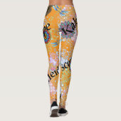 Orange Fizz Sorbet Leggings (Dos)