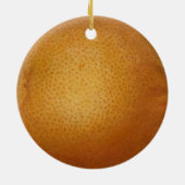 Orange fruit keramisch ornament (Achterkant)