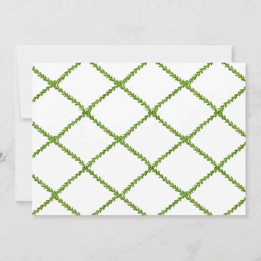 Orange fruit wath Fête Faire-part (Dos)