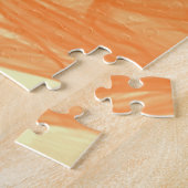 ORANGE FUMÉE - Art Fractal - Puzzle Jigsaw (Côté)