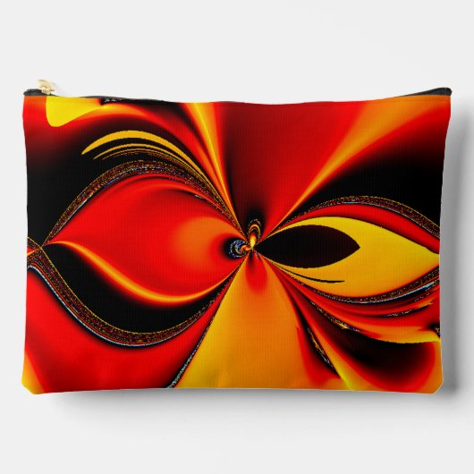 Orange Fury Fractal  Etui (Voorkant)