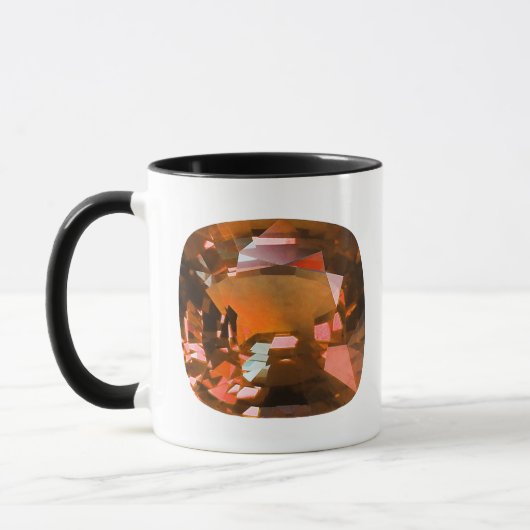 Orange Gemstone Mok (Links)