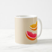 Orange & Grapefruit Citrus Coffee Mug Gift (Devant droit)