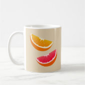 Orange & Grapefruit Citrus Coffee Mug Gift Koffiemok (Links)