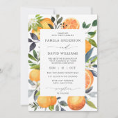 Orange Grove Ajouter Votre Faire-part de mariage P (Devant)