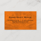 Orange grunge de carte de 232 entreprises de (Dos)