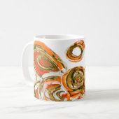 Orange Guardian Angel Custom Art Café Mug Cup (Devant gauche)