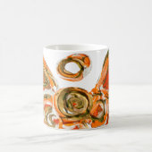 Orange Guardian Angel Custom Art Café Mug Cup (Centre)