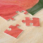 Orange Hibiscus Fleur Puzzle (Côté)