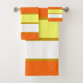 Orange, jaune et White Stripes (En situation)