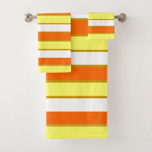 Orange, jaune et White Stripes (En situation)