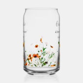 Orange jaune fleur sauvage moderne graduatie rusti (Droite)
