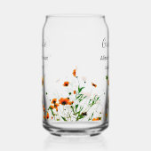 Orange jaune fleur sauvage moderne graduatie rusti (Gauche)