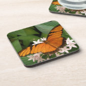 Orange Julia Butterfly Cork Dessous de verre (Côté gauche)