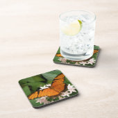 Orange Julia Butterfly Cork Dessous de verre (Côté Droit)