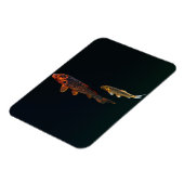 Orange Koi and Gold Koi Magneet (Linkerzijde)