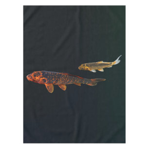 Orange Koi and Gold Koi Tafelkleed