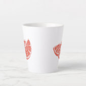 Orange Latte Mok (Voorkant)