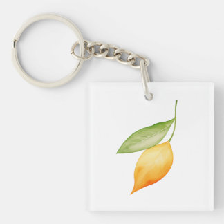 Orange Leaf Sleutelhanger