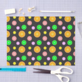 Orange lemon lime grapefruit summer party pattern tissuepapier (Craft)