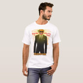 "Orange Man Motivation T-Shirt - Penser grand, fai (Devant entier)