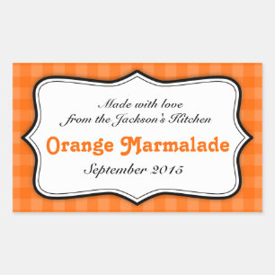Orange Marmalade confiture confiture étiquette aut
